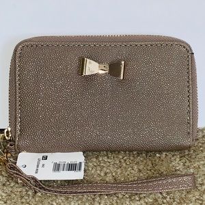 💋 New massini bow Wristlet gold/tope